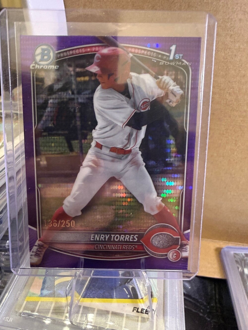 2025 Bowman Enry Torres Purple Refractor 1st /250 BCP-168